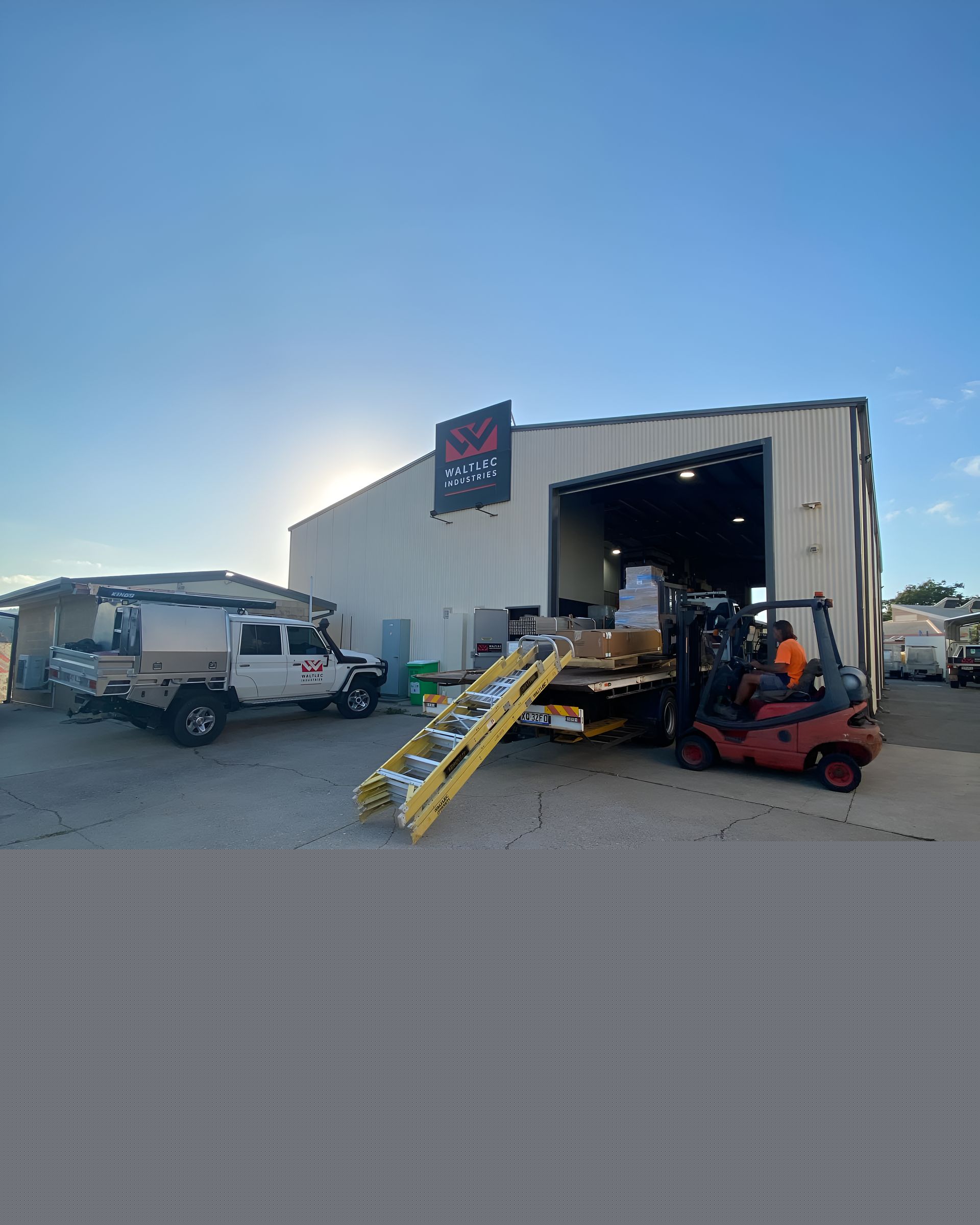 Waltlec Industries crew on a Townsville job site